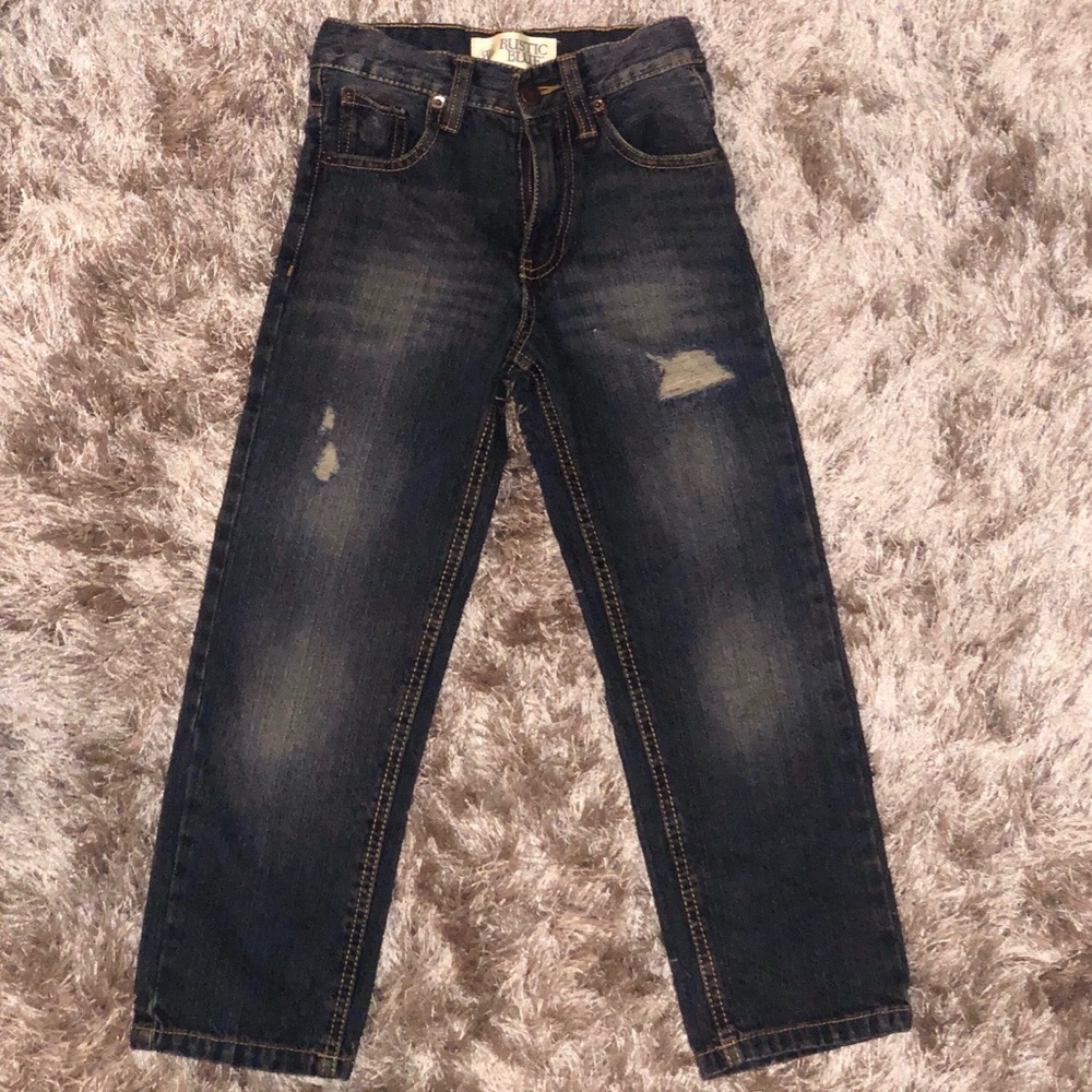 Boy’s Rustic Blue Jeans